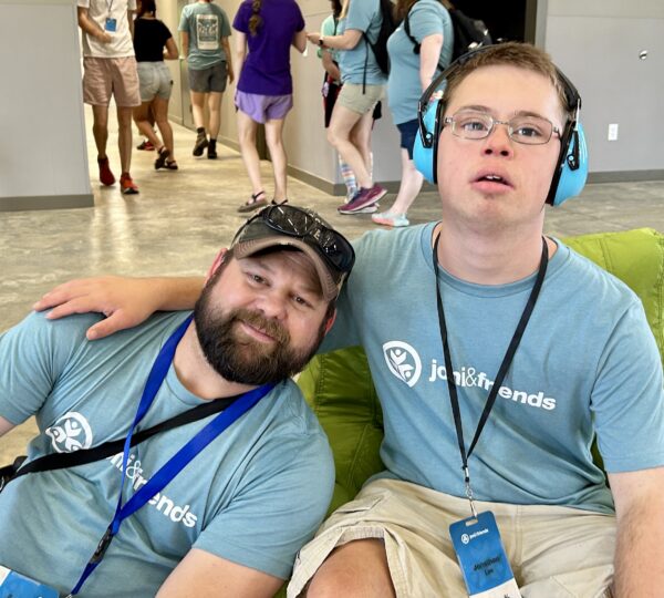 Camper and volunteer at Camp Kamassa