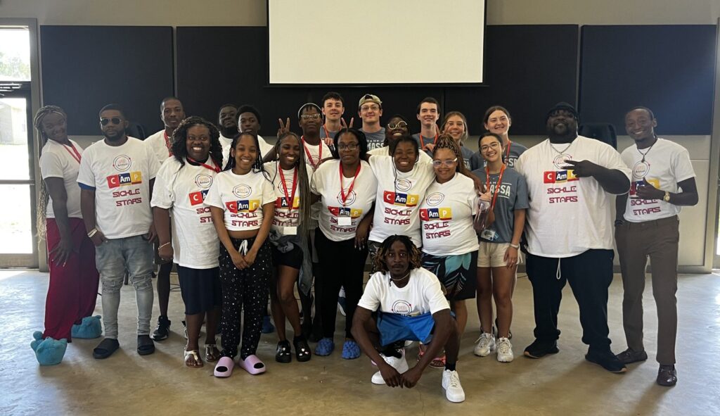 Camp Sickle Stars Leadership at Camp Kamassa.