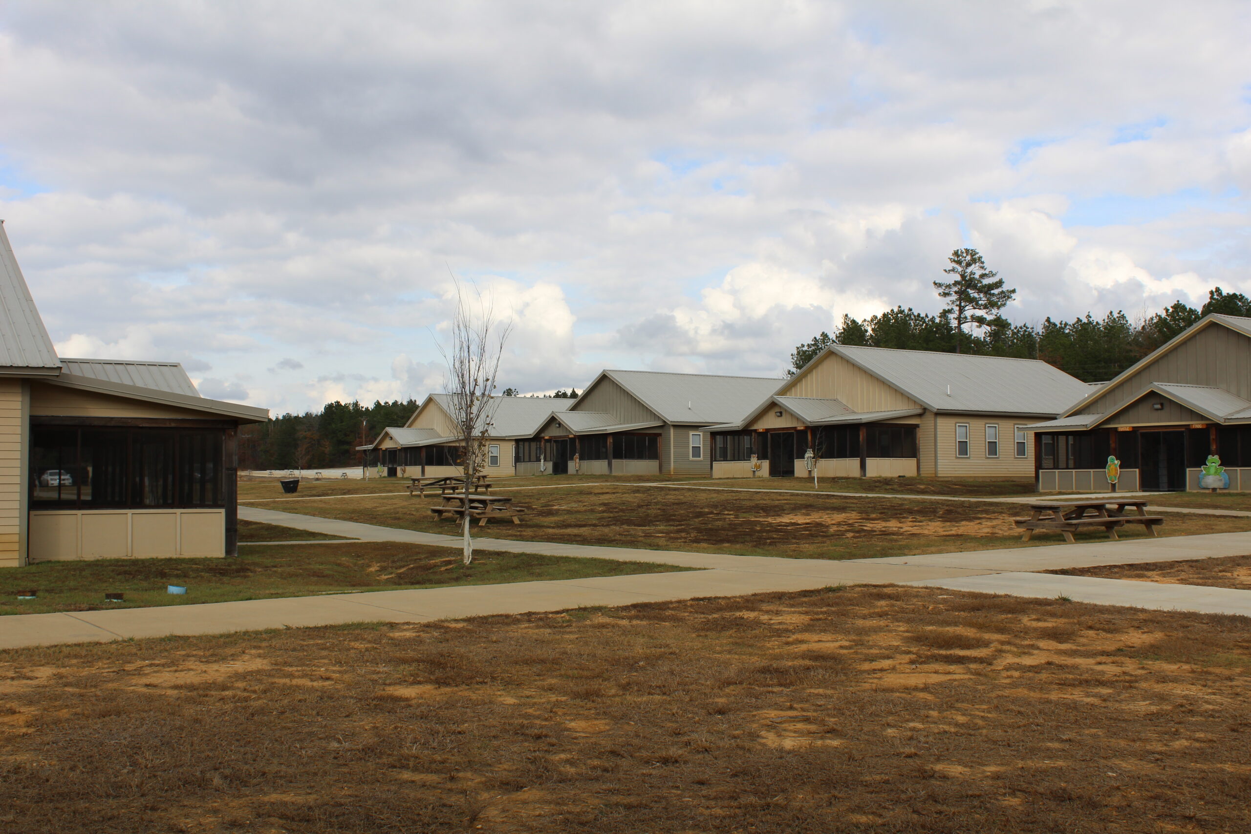 Duplex Cabin Exteriors at Camp Kamassa